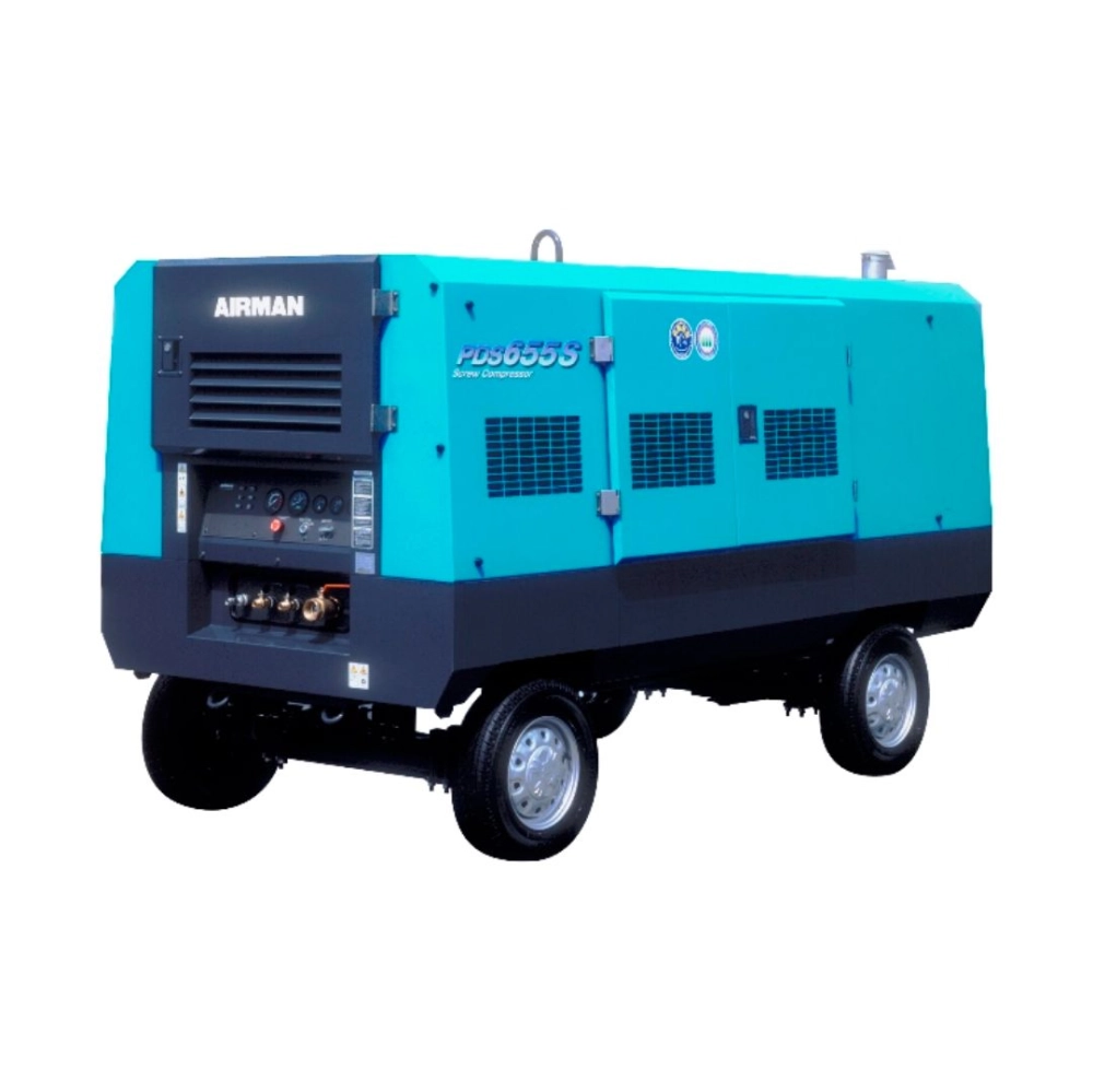 Airman PDS655S-4B2 Air Compresor; 18.5m3/min; 102psi; 653cfm