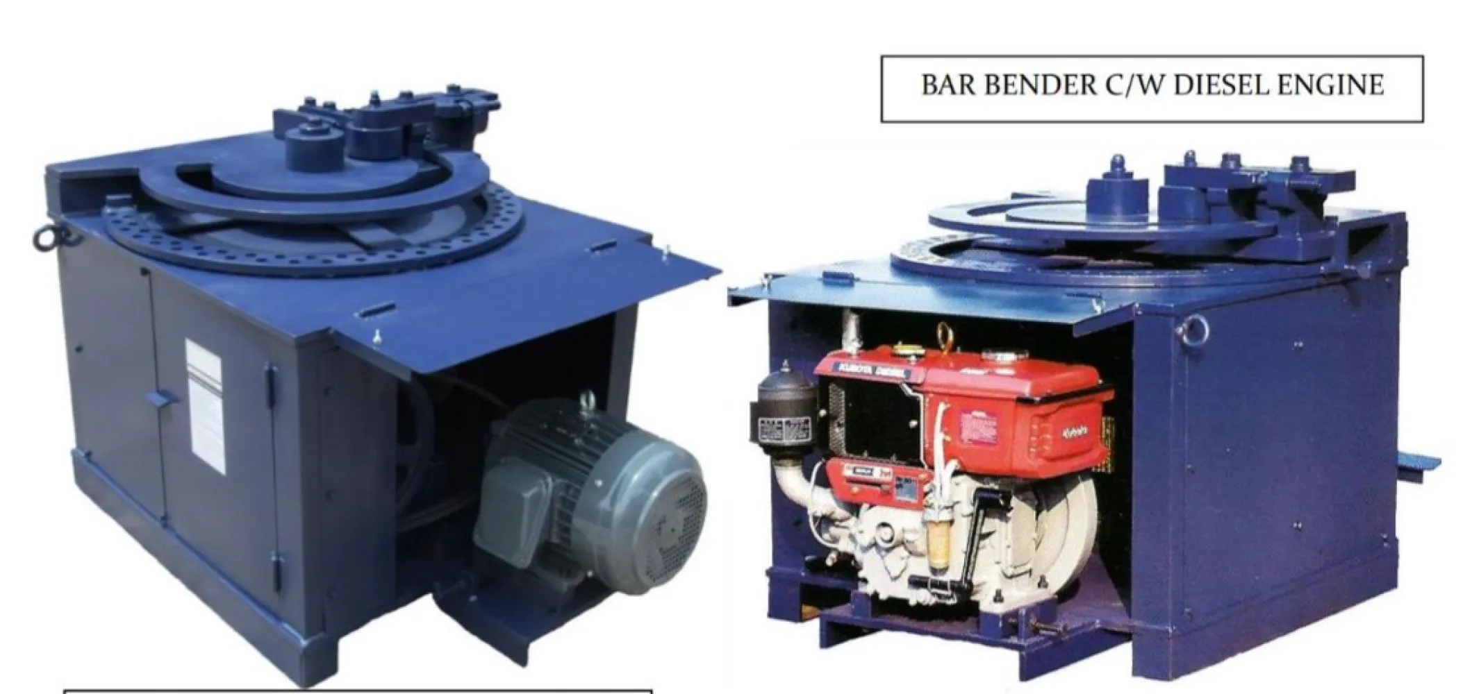 Bar Bander C/W Diesel Engine; Max Size: 32mm / 42mm / 52mm / 65mm