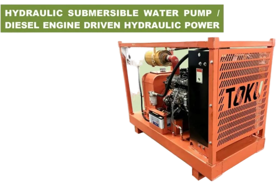 THP-6 Hydraulic Submersible Pump + HPP-F3L912 Power Pack