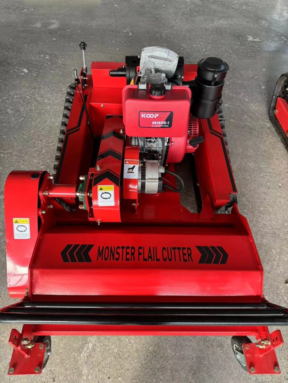 Remote Control Diesel Lawn Mower / Grass Cutter
