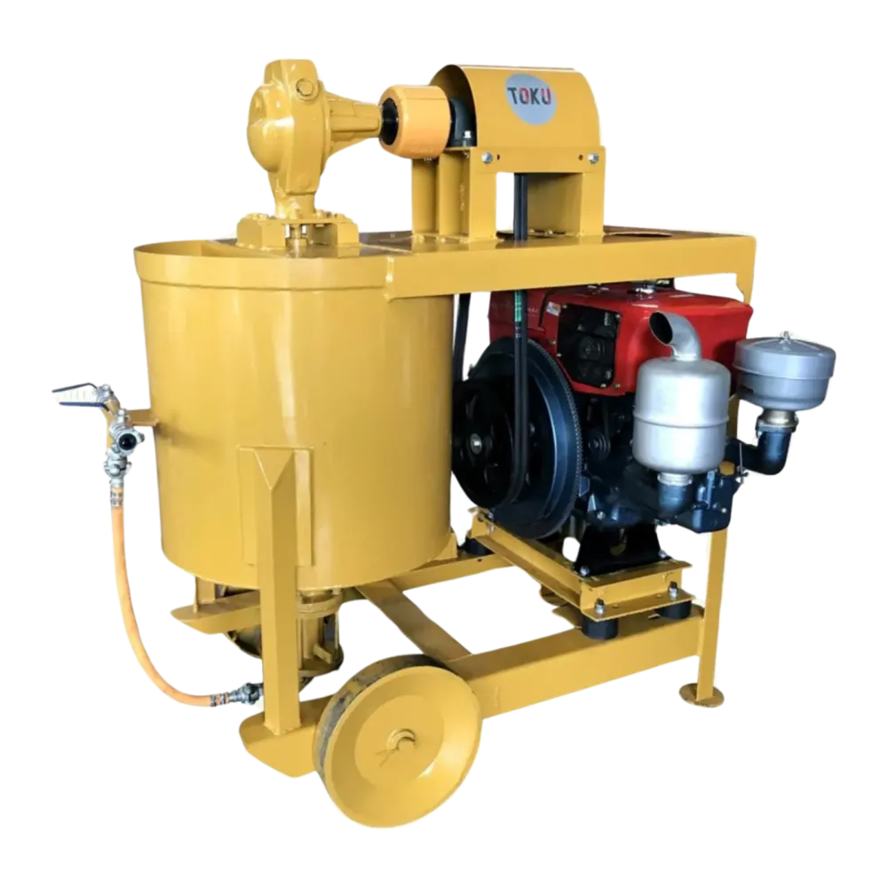 Grout Pump with Mixer