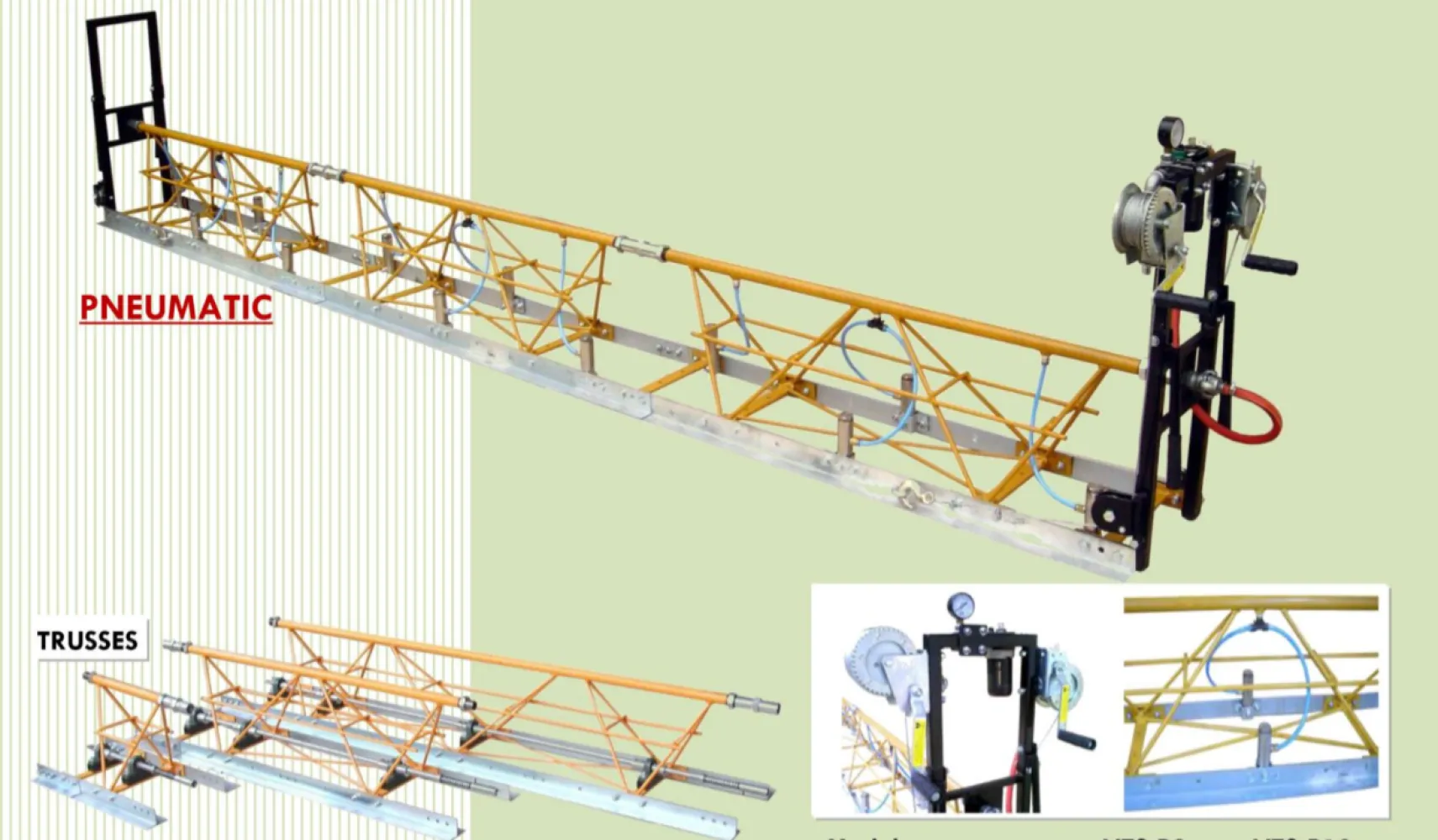 VTS-P Series Pneumatic Truss Screed Introduction