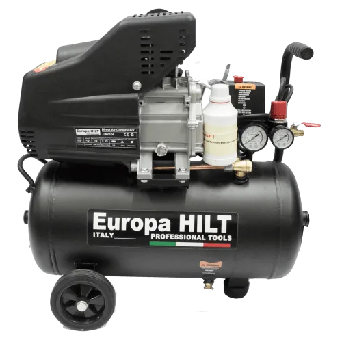 Europa Hilt EA421-11A Direct Driven Air Compressor; 2.5hp/1.1Kw; 24 Liter