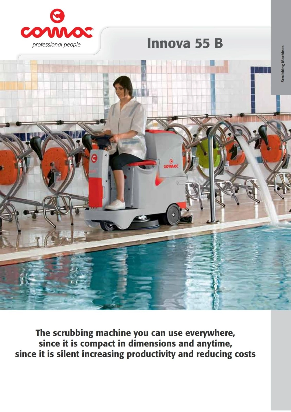 FLOOR CLEANER MACHINE Innova 55B by COMAC