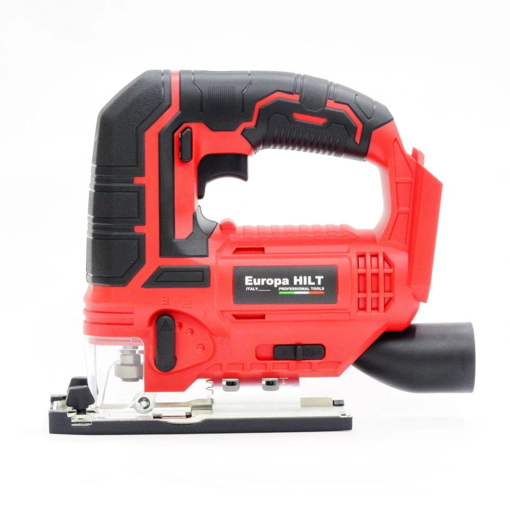Europa Hilt Cordless Jig Saw 20V; 80mm in wood | 12mm in aluminum | 5mm in steel