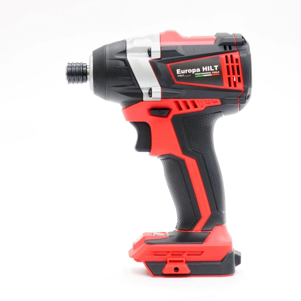 Europa Hilt Cordless Impact Drill 20V - Brushless; 3780BPM; Max. Torque: 120NM/180NM/300NM; Shaft: ¼” hex