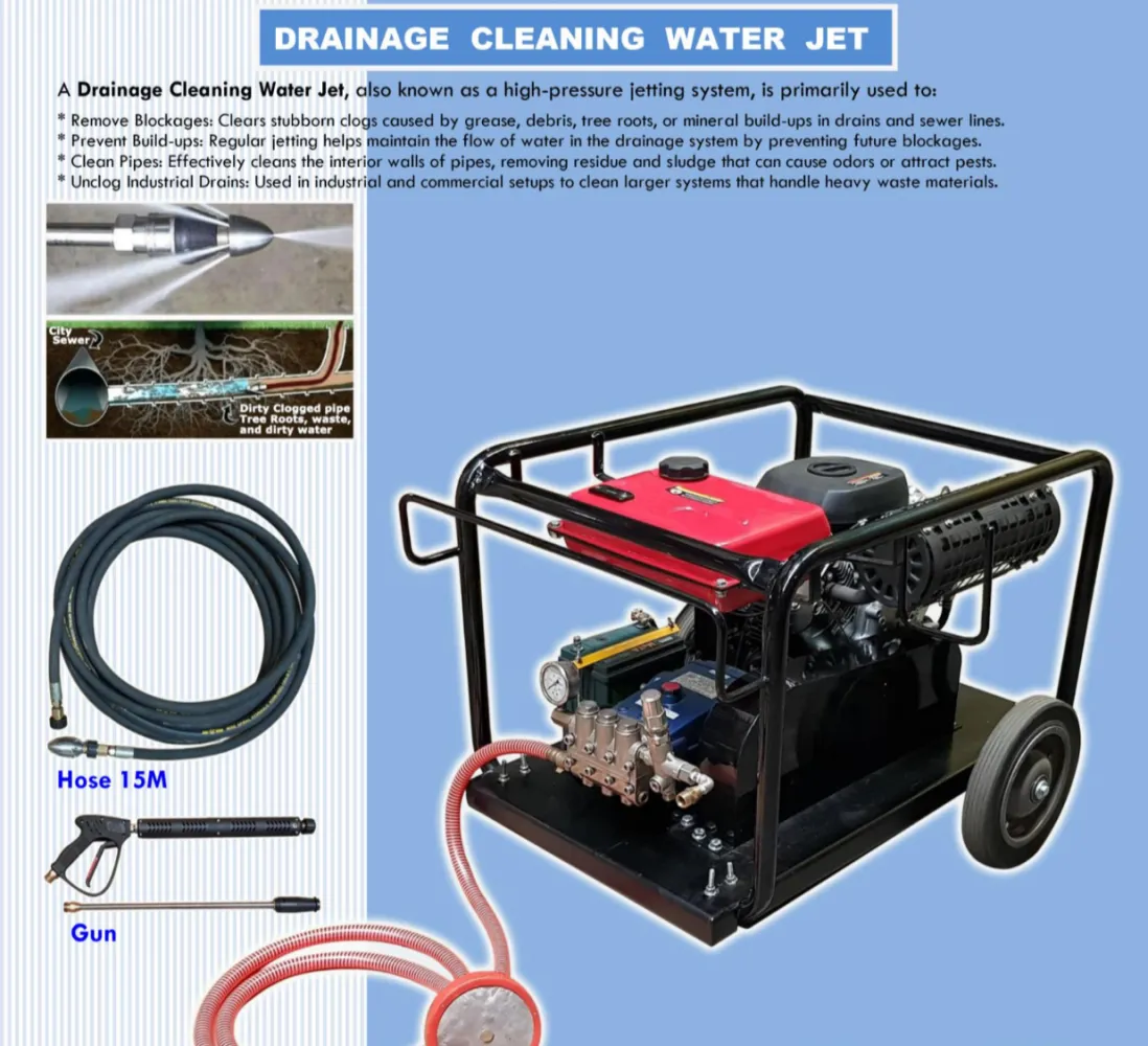 HMWJ-350 Drainage Cleaning Water Jet