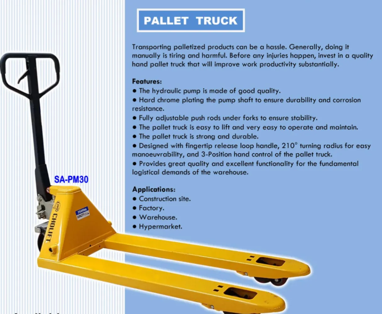 Hand Pallet Truck SA-PM30