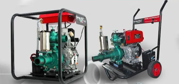 DOUBLE IMPELLER CAST IRON PUMP 3''